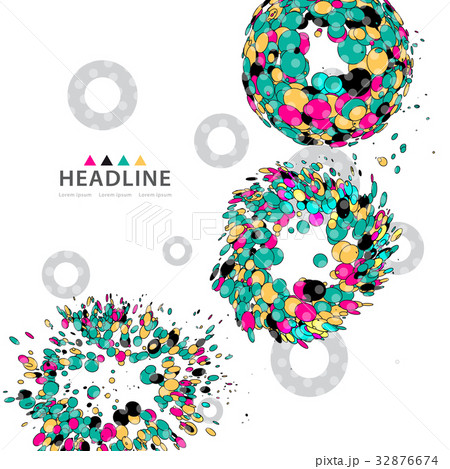 Brochure header layout template 32876674