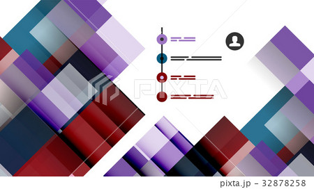 Business presentation geometric template 32878258