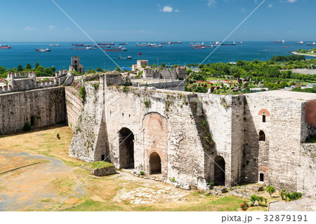 Famous Golden Gate of Constantinople in Istanbul 32879191