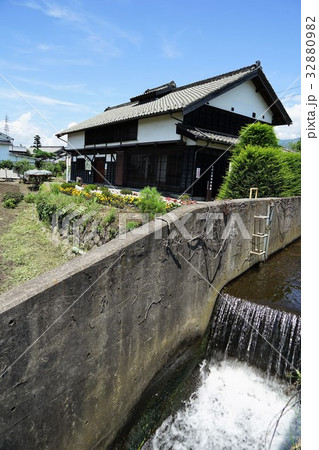 天下無双力士雷電為右衛門生家と小川 天下無双力士雷電為右衛門生家と小川 32880982