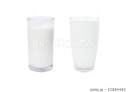 milk glass isolated on white milk glass isolated on white 32884483
