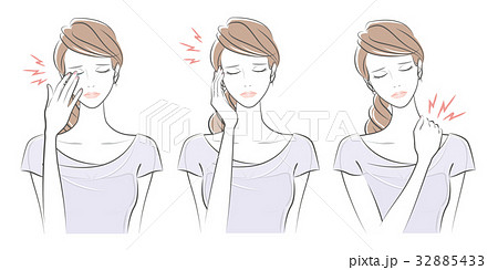女性の表情 32885433