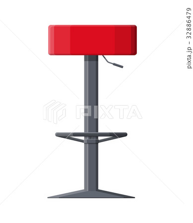 Barstool chair. Pub club bar trendy equipment. 32886479