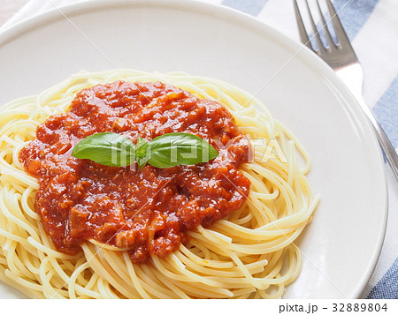 ミートソーススパゲッティ 32889804