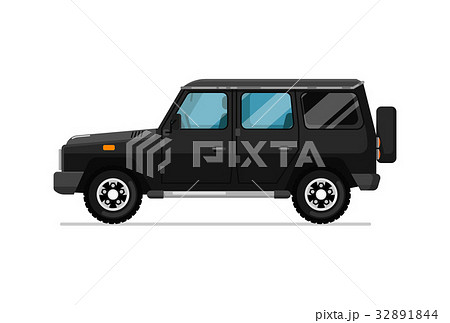 Luxury jeep isolated vector icon Luxury jeep isolated vector icon 32891844
