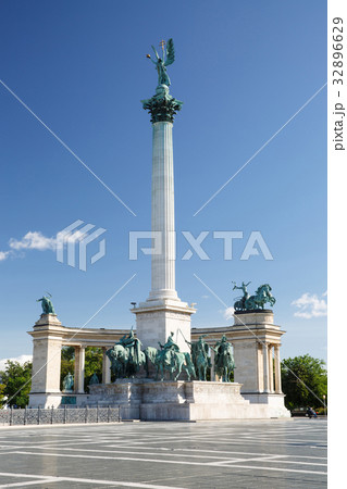 Millennium Monument on the Heroes' Square Budapest 32896629