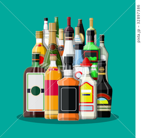 Alcohol drinks collection Alcohol drinks collection 32897386