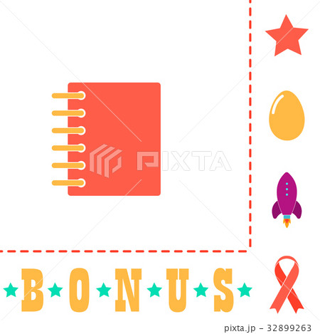 notepad computer symbol 32899263