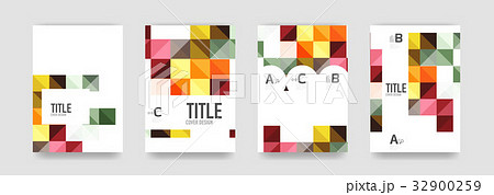 Set of brochure cover templates 32900259