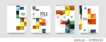 Set of brochure cover templates 32900262