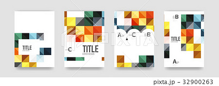 Set of brochure cover templates Set of brochure cover templates 32900263
