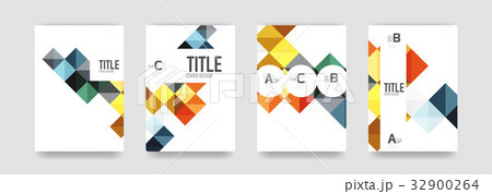 Set of brochure cover templates Set of brochure cover templates 32900264