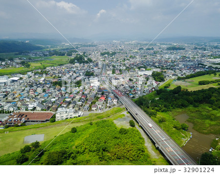 多摩川ドローン空撮(福生市からあきる野市方面) 多摩川ドローン空撮(福生市からあきる野市方面) 32901224