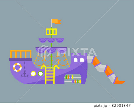 Children playground fun childhood play park Children playground fun childhood play park 32901347
