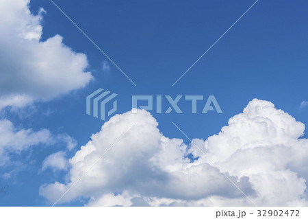 White clouds and blue sky background 32902472