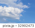 White clouds and blue sky 32902473