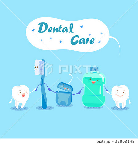 cute cartoon tooth 32903148