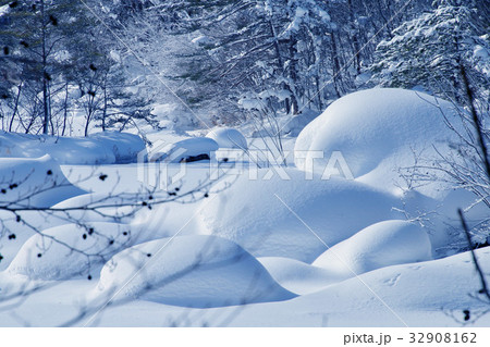 冬の五色沼（裏磐梯） 32908162