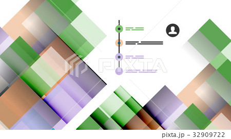 Business presentation geometric template 32909722