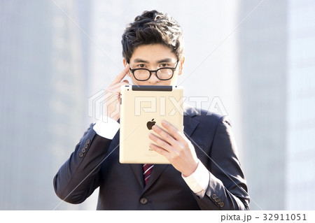 ビジネスマン ソウル アイパッド 32911051