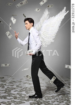 ドル 切れ ビジネスマン 32911778