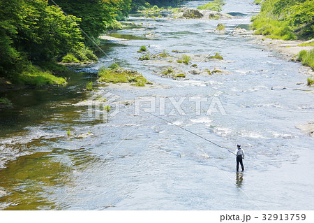 夢想滝　矢祭町　久慈川 32913759