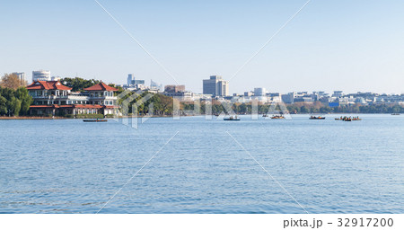 Hangzhou, China. Coast of West Lake Hangzhou, China. Coast of West Lake 32917200