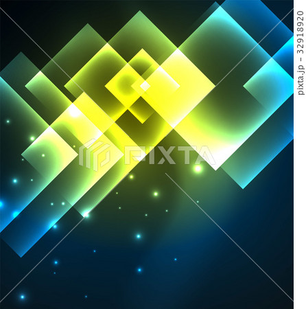 Dark background design with squares and shiny Dark background design with squares and shiny 32918920