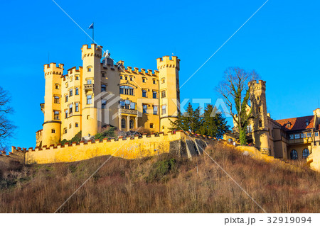 Hohenschwangau Castle Schloss in bavarian alps 32919094