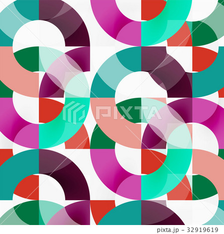 Colorful rings on grey background, modern Colorful rings on grey background, modern 32919619