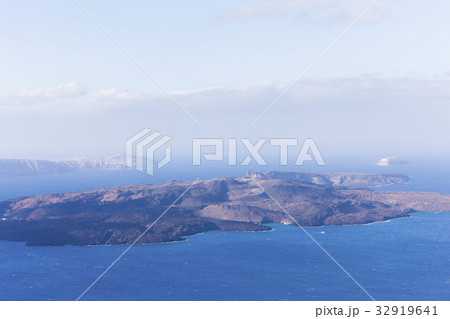 Aegean sea view with Volcanic nature, Greece 32919641