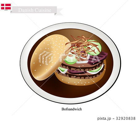 Ground Beef Hamburger The National Dish of Denmark Ground Beef Hamburger The National Dish of Denmark 32920838