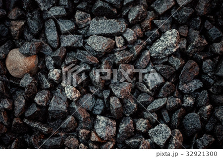 Vintage background of gravel. film grain. Texture 32921300
