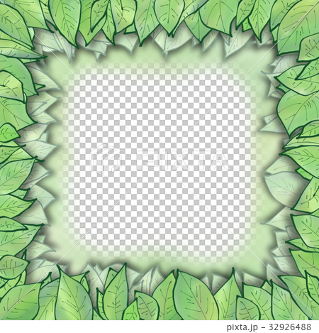 Leaf frame - Stock Illustration [32926488] - PIXTA