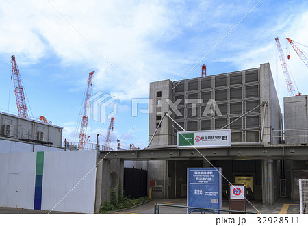 都市風景（東京都、新国立競技場、建設中編） 32928511