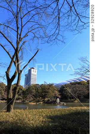 都市風景（東京都、後楽園、冬編） 32928920