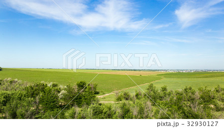 Nature in the steppe of Kazakhstan in the spring 32930127
