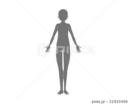 人体(灰色) 人体(灰色) 32930406