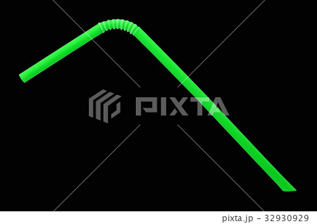 straw isolated on black background straw isolated on black background 32930929