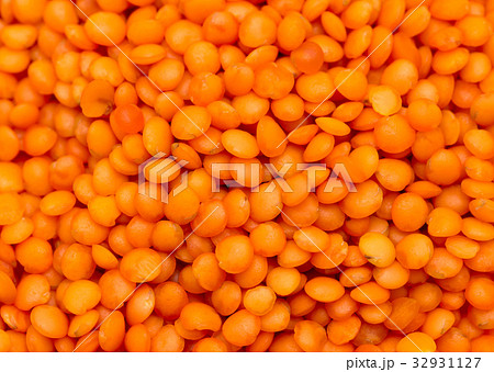 Red lentils as background. macro Red lentils as background. macro 32931127