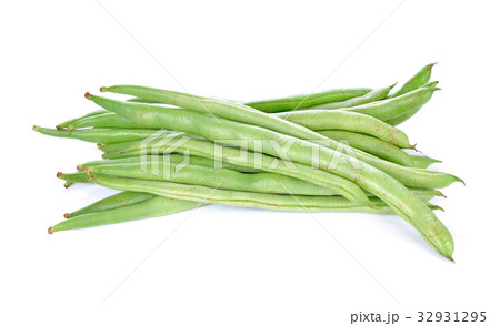 Green beans isolated on a white background 32931295