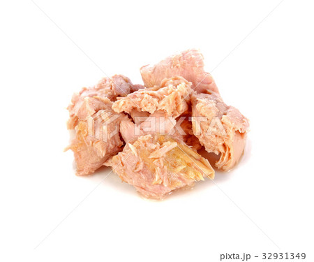 Tuna. Canned fish isolated on white Tuna. Canned fish isolated on white 32931349