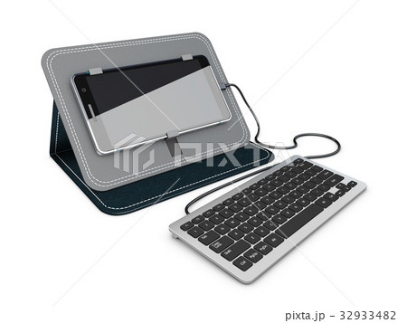 3d Illustration of keyboard for Smartphone 32933482