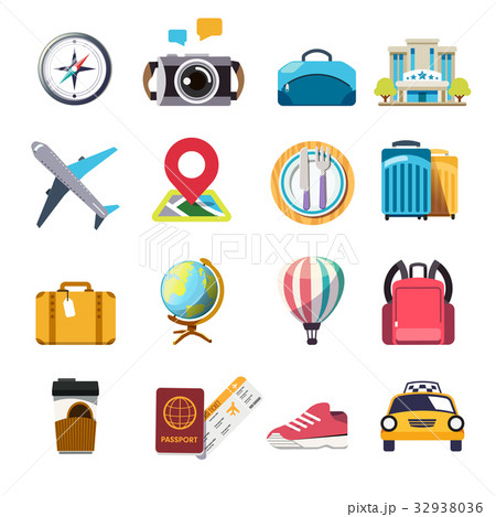 Fresh day design. Happy funny trip. 32938036