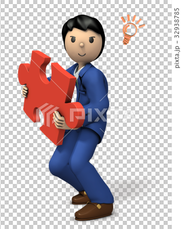 Business person proposing a solution Business person proposing a solution 32938785