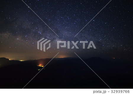 milky way galaxy with stars and space dust  32939766