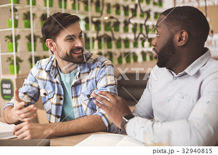 Students in the cafe study together education 32940815
