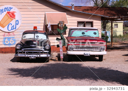 Historic Route 66、セグリマン、クラッシックカー 32943731