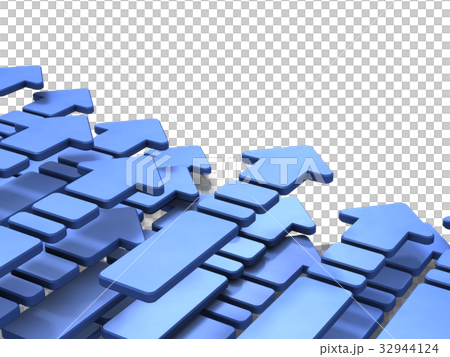 前進を表すアブストラクト3DCGイラスト 前進を表すアブストラクト3DCGイラスト 32944124
