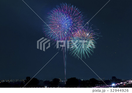 東京　花火　いたばし花火大会 32944926